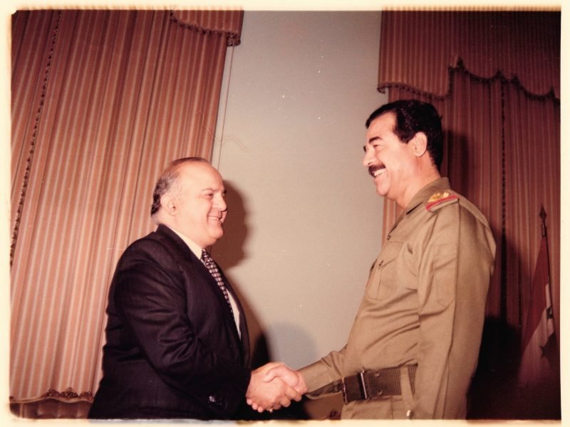 Walid Abou Zahr & Saddam Hussein